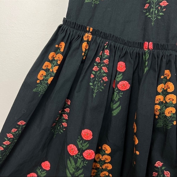 Agua by Agua Bendita Almendra Dahlia Floral Off Shoulder Dress - Picture 7 of 12